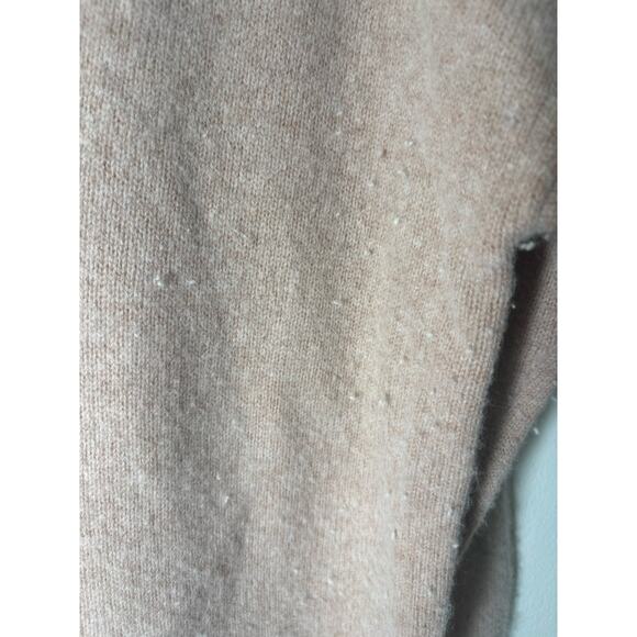 Skull Cashmere Pink V Neck W Skull On Back Sweater Sz s - Picture 2 of 3